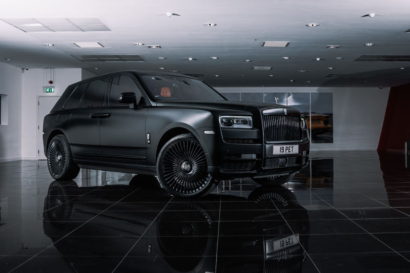 Rolls Royce Cullinan Black, Platinum Executive Travel, Available for Hire UK, Hire Car