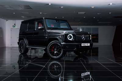 Mercedes G63 AMG Black, Platinum Executive Travel, Available for Hire UK, Hire Car
