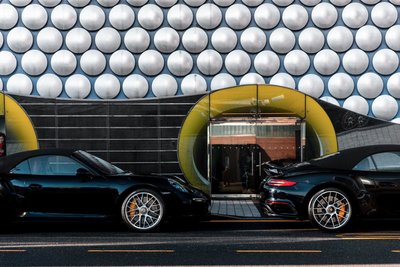 Porsche 911 Turbo S Cabriolet Black, Platinum Executive Travel, Available for Hire UK, Hire Car